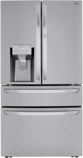 Aj madison has everything you need from refrigerators and washing machines to outdoor appliances. Lg Lrmdc2306s 36 Inch Counter Depth 4 Door Smart French Door Refrigerator With 22 5 Cu Ft Capacity Dual Ice Maker With Craft Ice Door In Door Wi Fi Full Convert Drawer Coolguard Door Alarm Child Lock