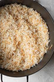 Mine just happens to me makloubeh specifically with eggplant this middle eastern rice dish known for flipping upside down and sometimes maintaining its shape is a very popular traditional meal. Lebanese Rice Feelgoodfoodie