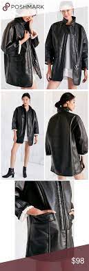 Silence Noise Eddie Vegan Leather Sherpa Coat Urban Outfitters Jacket Clothes Design Vegan Leather
