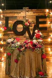 Diy Wedding Decoration Ideas That Would Surely Add Glam And Sparkle To Your Big Day See The Pos Sweetheart Table Wedding Wedding Table Diy Wedding Decorations