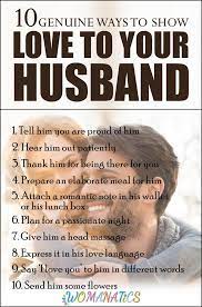 10 Genuine Ways To Show Love To Your Husband
