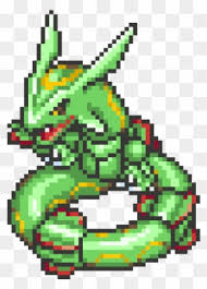 Also tried going highest res the very origins of pixel art came from the need to convey visual information in absurdly limited resolution space. Turn Me Into A Eletric Type Pixel Art Pokemon Rayquaza Free Transparent Png Clipart Images Download