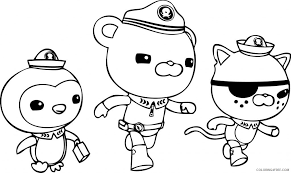 Get hold of these colouring . Octonauts Disney Junior Coloring Pages Coloring4free Coloring4free Com
