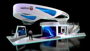 Department Of Health Stand At Arab Health Exhibition On Behance Exhibition Brain Shape Health
