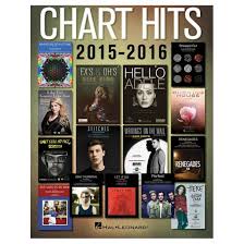 Chart Hits Of 2015 2016 Easy Piano