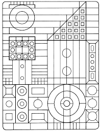 Shape coloring pages geometric coloring pages summer coloring pages mermaid coloring pages alphabet coloring pages free printable coloring the four colors included are red, orange, yellow, and green. Free Printable Geometric Coloring Pages For Kids