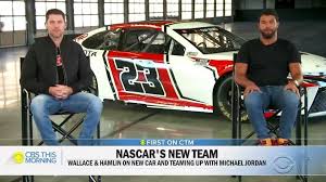 In addition to the 130,000 people who attend each race on it takes a village to make a broadcast, and about 300 production, technical and support personnel from the different. Cbs This Morning Nascar Stars Unveil Michael Jordan Team Car Facebook