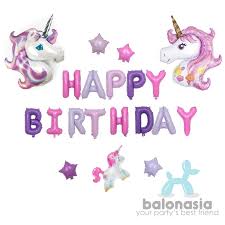 You are just like a rare unicorn: Dekorasi Ulang Tahun Unicorn