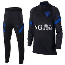 Trainingspak vrouwen nieuwe stijl europese en amerikaanse buitenlandse handel mode lange mouwen sport toevallige trui pak twee stuk pak. Nike Nederland Dry Strike Trainingspak 2020 2022 Kids Zwart Blauw