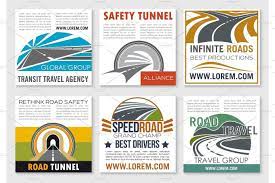 All from our global community of graphic designers. Road Travel And Traffic Safety Flyer Template Agency Business Cards Travel Infographic Road Trip
