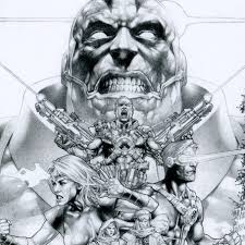 Cable 159 By Jay Anacleto Cable Marvel Nathansummers Cyclops Scottsummers Marvelgirl Jeangrey Slymandre Superhero Art Comic Book Artwork Comics Artwork
