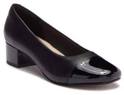 clarks chartli diva leather pump wide width available