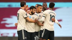 Man utd is unbeaten in their last 17 competitive matches against aston villa. Aston Villa Vs Manchester United Football Match Report July 9 2020 Espn