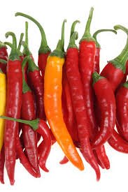 chili pepper types a list of chili peppers and their heat