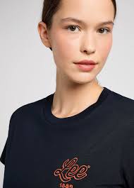 Lee Small Logo Tee Unionall Black