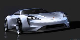 Design Story In Depth With The Porsche Mission E Concept Porsche Mission Mission E Car Design
