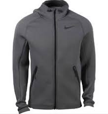 Black And Grey Nike Jacket Nike Tech Therma Sphere Full Zip Hoodie Men S Large 688475 071 Gray Nike Nikeshield Mens Zip Hoodie Hoodie Jacket Nike Men