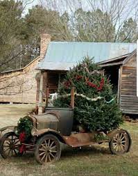The Original Red Truck Xmas Idea Love It Country Christmas Prim Christmas Christmas Deco