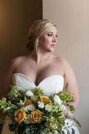 Get Lucky With These Lovely St Patrick S Day Wedding Ideas Bridal Hair Up Bridal Hair Flowers Bridal Hair And Makeup