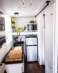 shoebox tiny home kitchen design