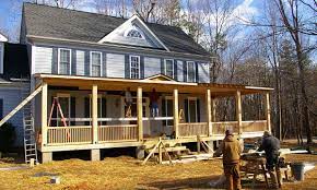 Many porches have similar components, such as flooring, roofing wraparound porches range from $20,000 to $60,000 on average. Wrap Around Front Porch Addition Home Addition Ideas