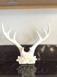 + $3.95 shipping + $3.95 shipping + $3.95 shipping. 12 X 14 White Resin Antler Wall Decor With Flowers Ready To Hang Ebay