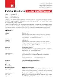 Using graphic designer resume samples can help you format and write your own graphic designer resume so you can get hired for your next job. Creative Resume Templates At Allbusinesstemplates Com