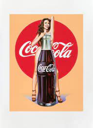 The coca cola christmas trucks. Mel Ramos Lola Cola 5 Galerie Zimmermann Und Heitmann