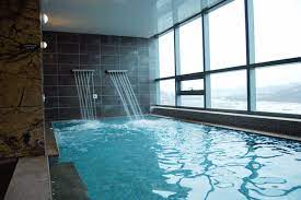 female sauna bath house spa pool public bath