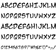 Manga Temple Font Italic Font Drawing Clothes Manga