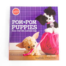 There are 1178 pom pom puppies for sale on etsy, and they cost 15,31 $ on average. Klutz Art Kit Pom Pom Puppies