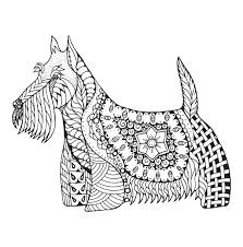 Sitting dogs on white polka dots background. Scottish Terrier Stock Illustrations 928 Scottish Terrier Stock Illustrations Vectors Clipart Dreamstime