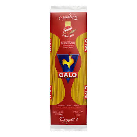MACARRÃO GALO ESPAGUETE