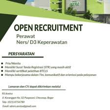 Info lowongan kerja terbaru 2018. Loker Perawat Ners D3 Keperawanan Rs Info Loker Bogor Facebook