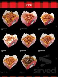 Smoke S Poutinerie Menu In Kamloops British Columbia