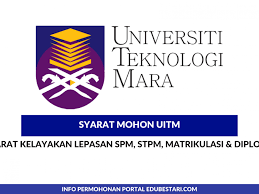 Tp sy hanya dr sekolah kebangsaan harian. Syarat Kelayakan Mohon Uitm 2021 Lepasan Spm Stpm Matrikulasi Diploma Edu Bestari