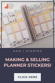 Expand your market reach with custom size stickers printing. How I Started Making Planner Stickers Free Guide How To Make Planner Planner Stickers Free Planner Stickers
