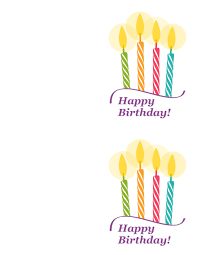 23+ printable happy birthday banners birthdays are memorable occasions that come across in everyone's lives each year. 40 Free Birthday Card Templates á… Templatelab