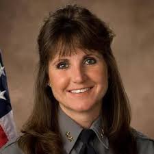 Undersheriff Paula Presley leaves after hard drives seized