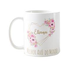 Meu nome é ligia alves, e sou apaixonada pelo mundo criativo, o intuito deste blog é. Caneca Personalizada Com Foto Para Avo Dia Das Maes Dia Dos Avos Do Luz Presentes Criativos E Personalizados
