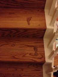 Daughters Foot Prints Inset Into Our Stairs Sweet Home Hardwood Floors Home