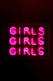 Girls Neon Wall Light Neon Wallpaper Pink Neon Sign Neon Signs