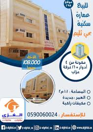 الموقع 298 للبيع عمارة سكنية بحي ثليم بالقرب من شارع الفرزدق والريل وأبو أيوب الانصاري المساحة 101 م2 مكونة من 4 ادوار 16 اس Map Map Screenshot E 9