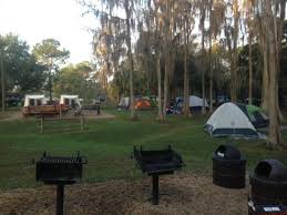 Disney's fort wilderness resort & campground evokes the timeless beauty of the american frontier, with deer, rabbits, ducks and armadillos roaming the resort's 750 acres of pine and cypress forest. Grills At Campsite Picture Of The Campsites At Disney S Fort Wilderness Resort Orlando Tripadvisor