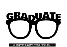 Black And White Photo Booth Template Free Printable Graduate Glasses Prop Graduation Photo Booth Graduation Photo Booth Props Graduation Photo Props