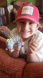 Liz and Julie found this cute little guy at Love It Sew today.