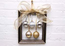 There is great satisfaction earned from framing a special treasure yourself. Diy Christmas Wreath Alternative Ornament Frames
