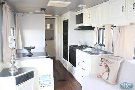 Renovation and photos from @theturnerscamp. Rv Rockstar Better After Camper Interior Rv Redo Rv Remodel