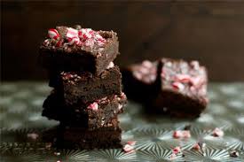 Dark Chocolate Candy Cane Brownies Dark Chocolate Candy Christmas Baking Christmas Sweets