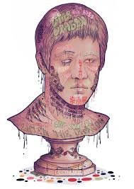 Bruce lee statue art print I did : r/brucelee